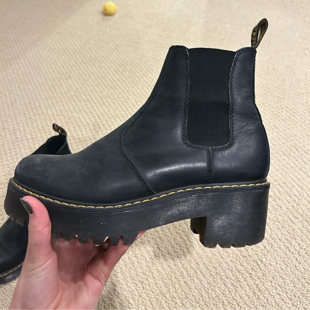 Dr. Martens Rometty Leather Platform Boots